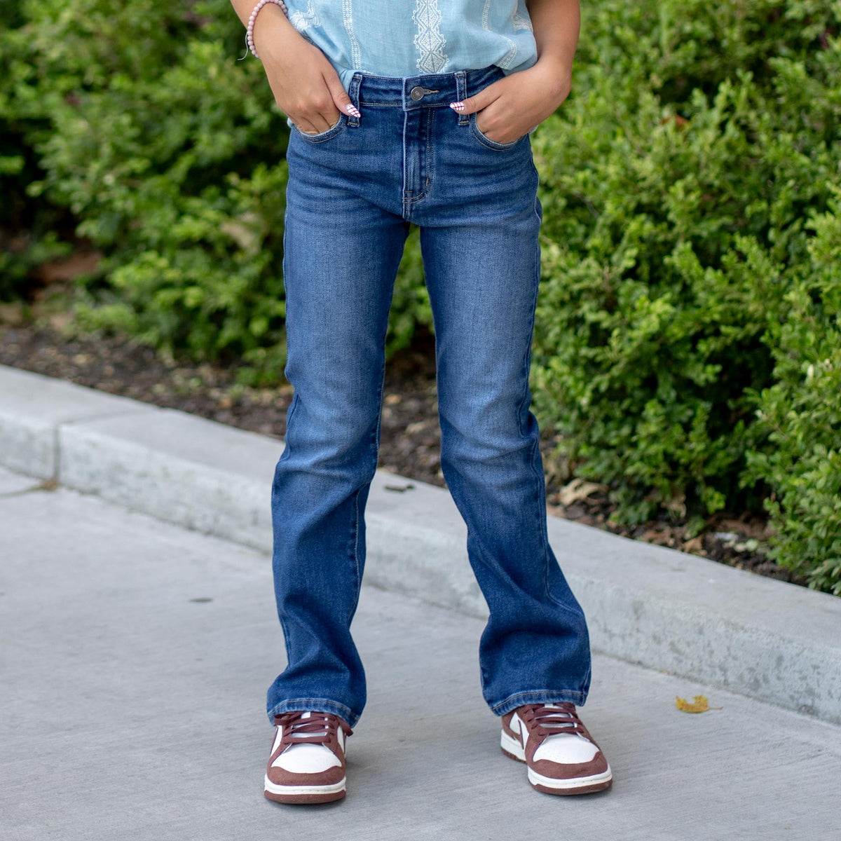 Kids Elaine High Rise Bootcut