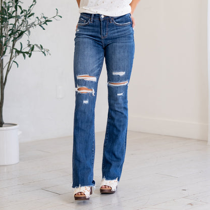 LOVERVET Poplar Path High Rise Boot Cut Regular & Plus Sizes